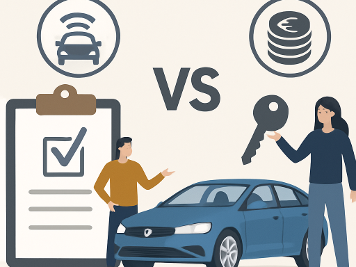Auto abonnement versus kopen wat loont