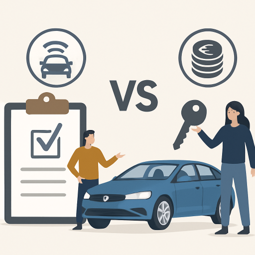 Auto abonnement versus kopen wat loont