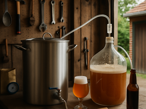 Bier brouwen in je schuur