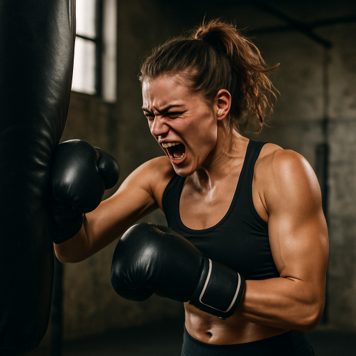 Boksen als ultieme uitlaatklep