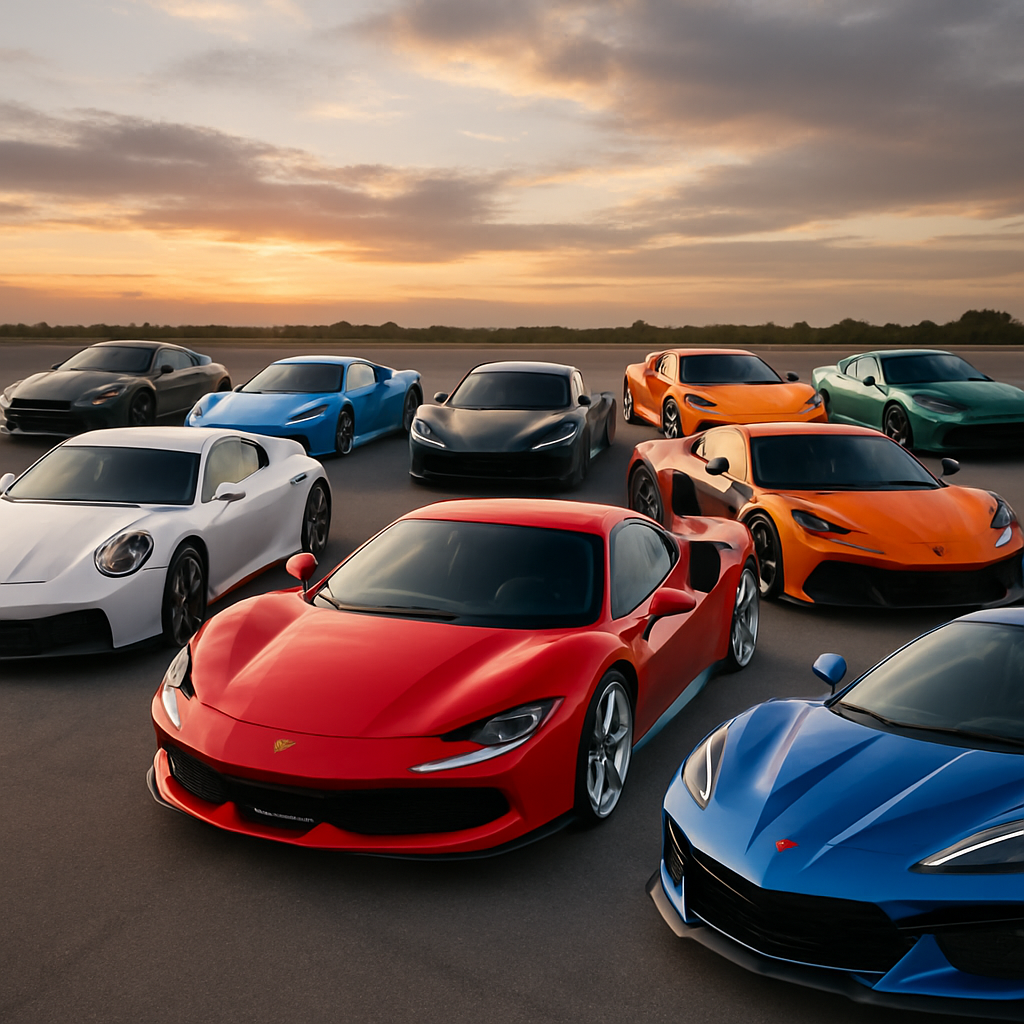 De 10 dikste sportwagens van 2026