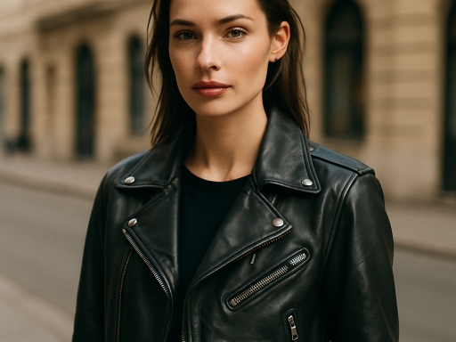 Leren jas als stijlstatement