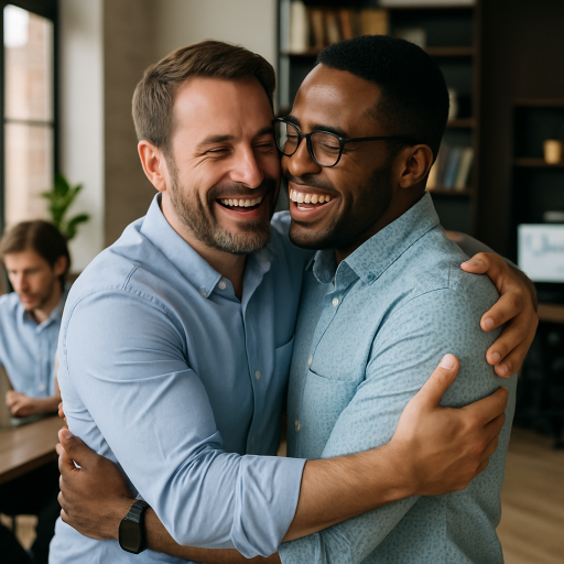 Mannen vriendschappen versterken in drukke tijden