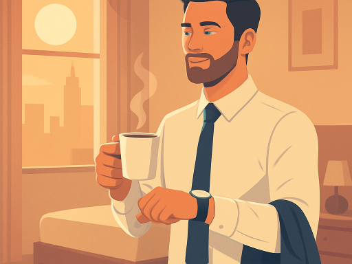 Ochtendroutines van succesvolle mannen