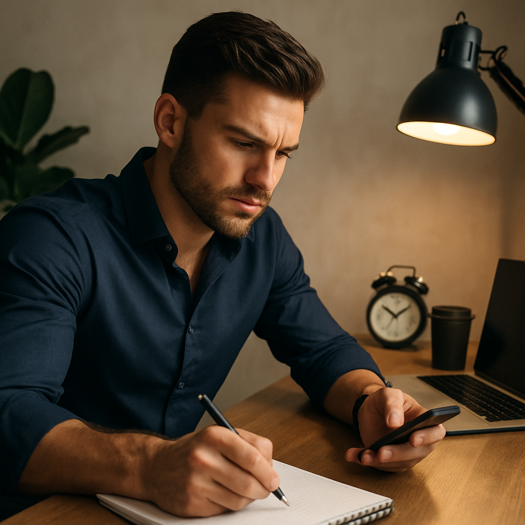 Productiviteit hacks voor ambitieuze mannen