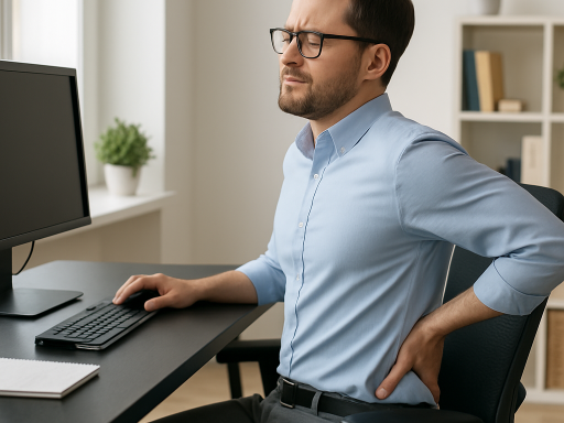 Rugpijn voorkomen bij kantoorbaan