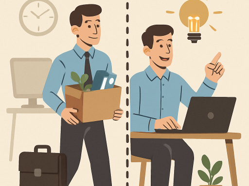 Van loondienst naar eigen bedrijf