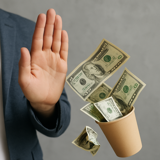 Zo stop je met geld verspillen